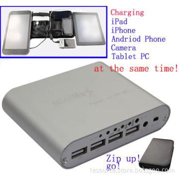 4 USB 9VOutput Power Bank with High Capacity 11600mAh/12V power bank